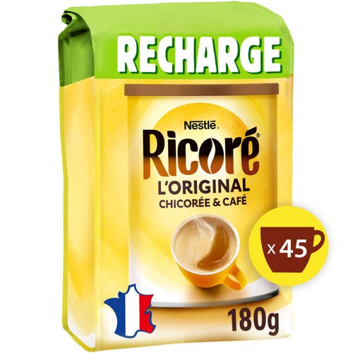 Ricoré Recharge Café chicorée soluble 180g