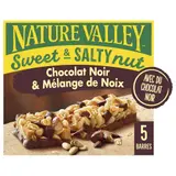 Nature Valley Barres De Céréales Sweet & Salty Chocolat Noir 5x30g