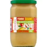 Monoprix Purée Pomme Banane sans sucre Ajouté 710g
