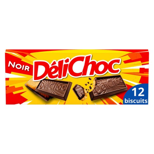 Delacre Biscuits croustillants au chocolat noir 150g