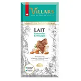 Villars Chocolat au Lait suisse aux amandes & Nougat 180g