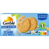 Gerblé Biscuit Sésame Vanille Sans Sucres Ajoutés  132g