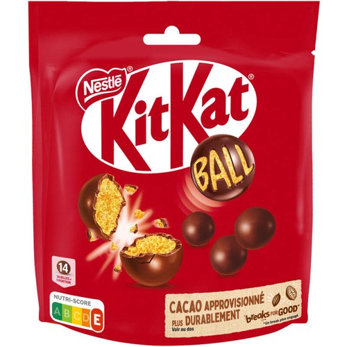 Kitkat Ball Billes Chocolat Au Lait 250g