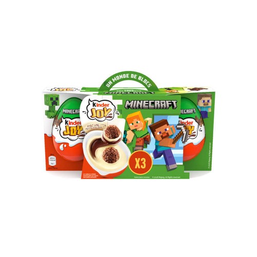 Kinder Joy Œufs Chocolatés avec surprises 3x20g