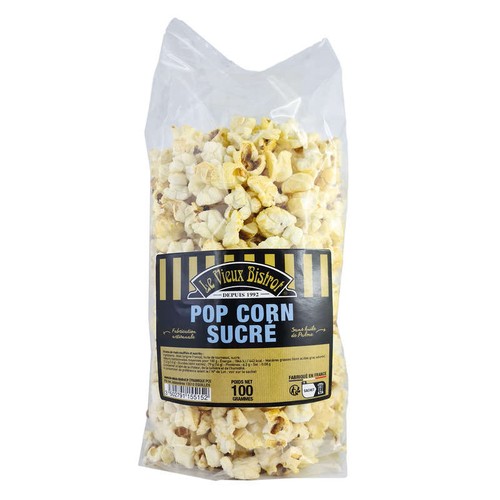 Dynamique Provençale Pop Corn Artisanal Sucré 100g