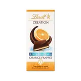 Lindt Creation Chocolat Noir A déguster froid Orange Frappée 150g