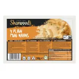 Sharwoods Naan Mini x4-260g
