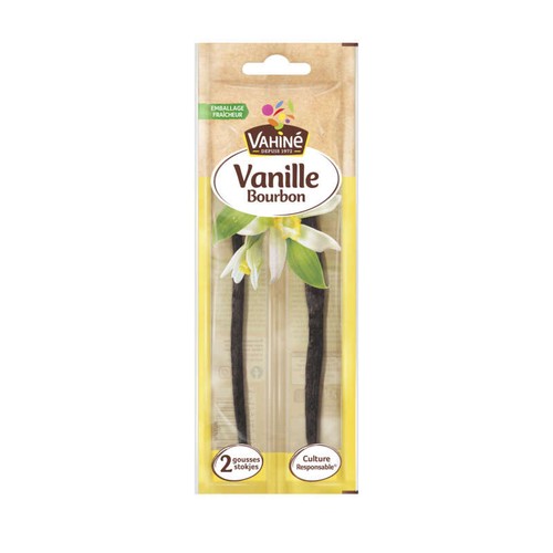 Vahiné 2 Gousses Vanille Bourbon 4g