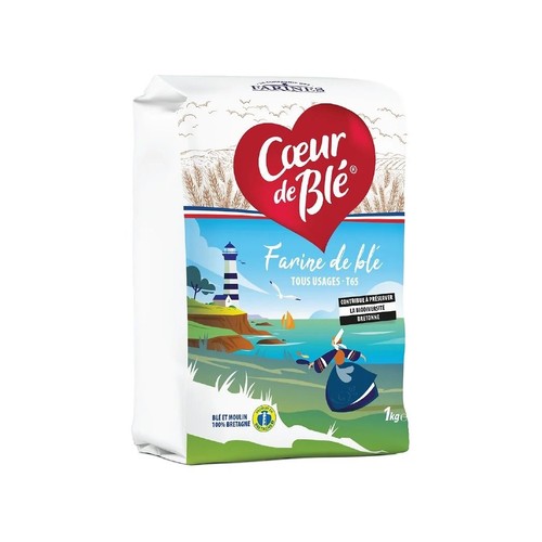 Cœur de Blé Farine de blé breton T65