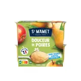 St Mamet Douceur de Poire 4x95g