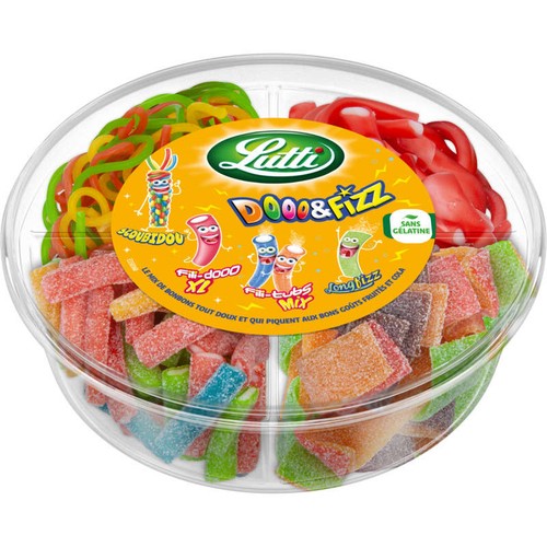 Lutti Bonbons Turbo Dooo & Fizz 450g