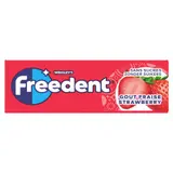 Freedent Chewing-Gum Sans Sucres Fraise 14g
