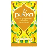 Pukka Infusion Citron, gingembre & touche de miel de manuka - 80g