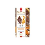 Villars Tablette Héritage 1901 Noir Orange d'Italie 100g