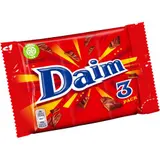 Daim Barres chocolatées au caramel 84g