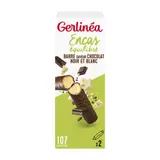 Gerlinéa Encas Equilibré Barre Saveur Chocolat Noir & Blanc x2 62g