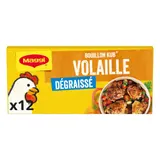 Maggi Bouillon Kub Volaille Dégraissé x12 cubes 120g