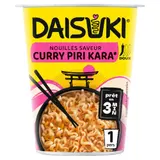 Daisuki Nouilles Instantanées saveur Curry Piri Kara 61g