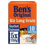 Ben's Original Riz Long Grain Sachet cuisson 5x200g