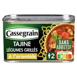 Cassegrain Tajine Légumes Grillés Coriandre Et Raisins Secs 375g