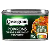 Cassegrain Poivrons Cuisinés Au Piment D'Espelette 375g