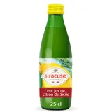Sicile Siracuse Pur jus de citron origine 25cl