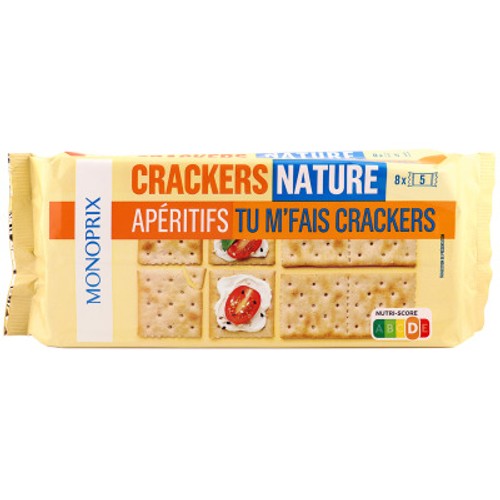 Monoprix Crackers Nature 250g