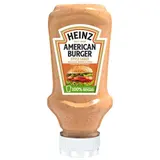 Heinz American Burger Sauce Flacon Souple Top Down 230g