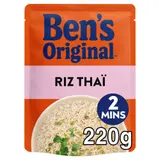 Ben's Original Riz Micro Ondable Thaï 220g