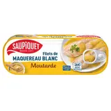 Saupiquet Filets de Maquereau Blanc Moutarde 169g