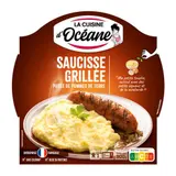 La Cuisine d'Océane Saucisse grillée et purée de pomme de terre 300g