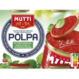 Mutti Polpa Pulpe Fine de Tomates Basilic 2x400g