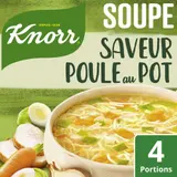 Knorr Soupe Poule au Pot aux Petits Légumes 4 Portions 72g