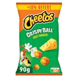Cheetos Crispy Ball Biscuits Apéritifs Soufflés Goût Fromage 90g + 10% Offert