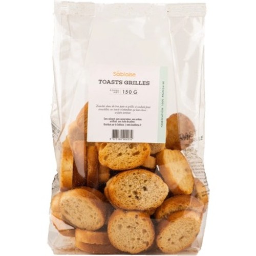 La Sablaise Toasts Grillés 150g