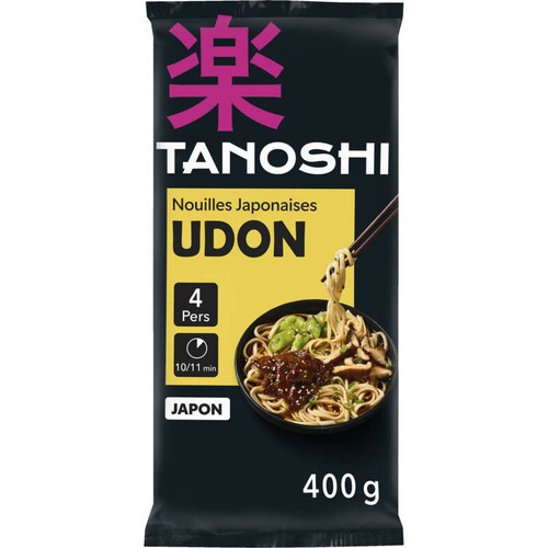 Tanoshi Japon Nouilles Japonaises Udon 400g