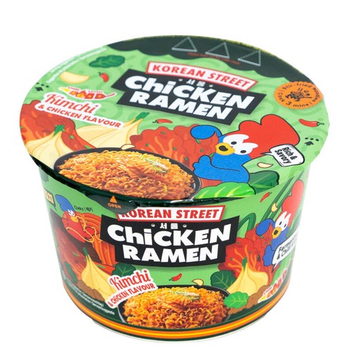 Korean Sreet Chicken & Kimchi Ramen Flavour 107g