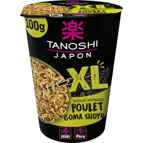 Tanoshi Cup Nouilles poulet goma shoyu 100g