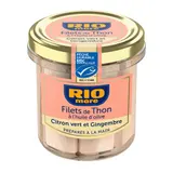 Rio Mare Filets de Thon à l'Huile d'Olive Citron Vert Gingembre 130g