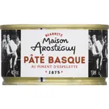 Maison Arostéguy Pâté basque au piment d'Espelette le pot de 130g
