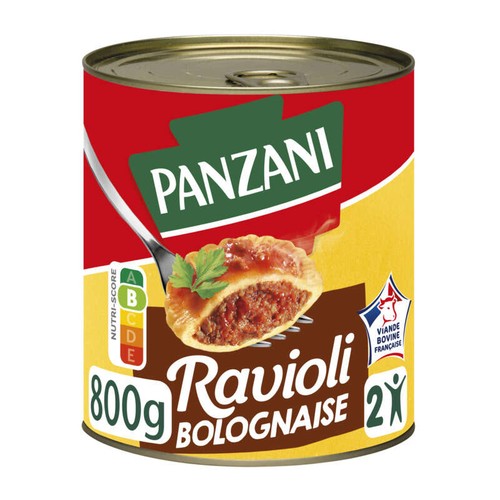 Panzani Ravioli sauce bolognaise 800g