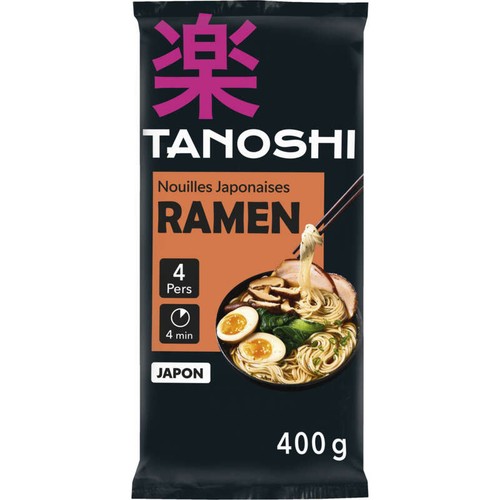 Tanoshi Japon Nouilles Japonaises Ramen 400g