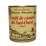 Micouleau Confit de Canard du Sud-Ouest 2 Cuisses 800g