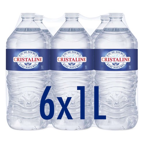 Cristaline Eau de source 6x1L