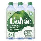 Volvic Eau Minérale Naturelle Volcanique 6x1L