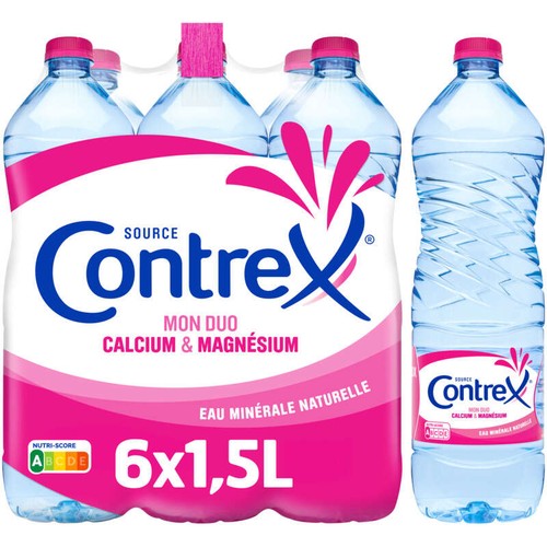 Contrex Eau Minérale Naturelle Riche En Minéraux 6x1,5L