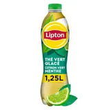Lipton Ice Tea Thé Glacé Saveur Citron Vert Et Menthe 1,25L