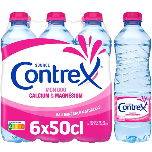 Contrex Eau Minérale Naturelle Riche En Minéraux 6x50cl