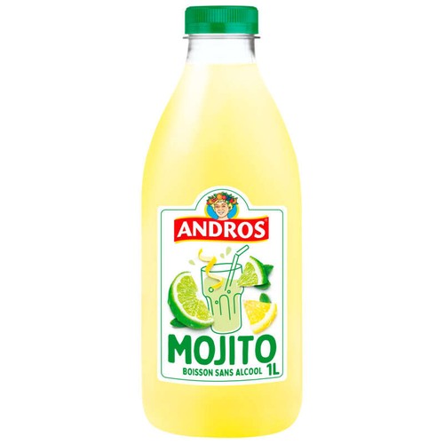 Andros Mojito Cocktail Sans Alcool 1L