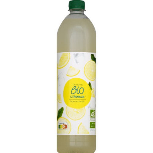 Monoprix Bio Citronnade au jus de citron 1L